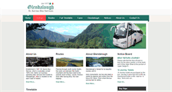 Desktop Screenshot of glendaloughbus.com